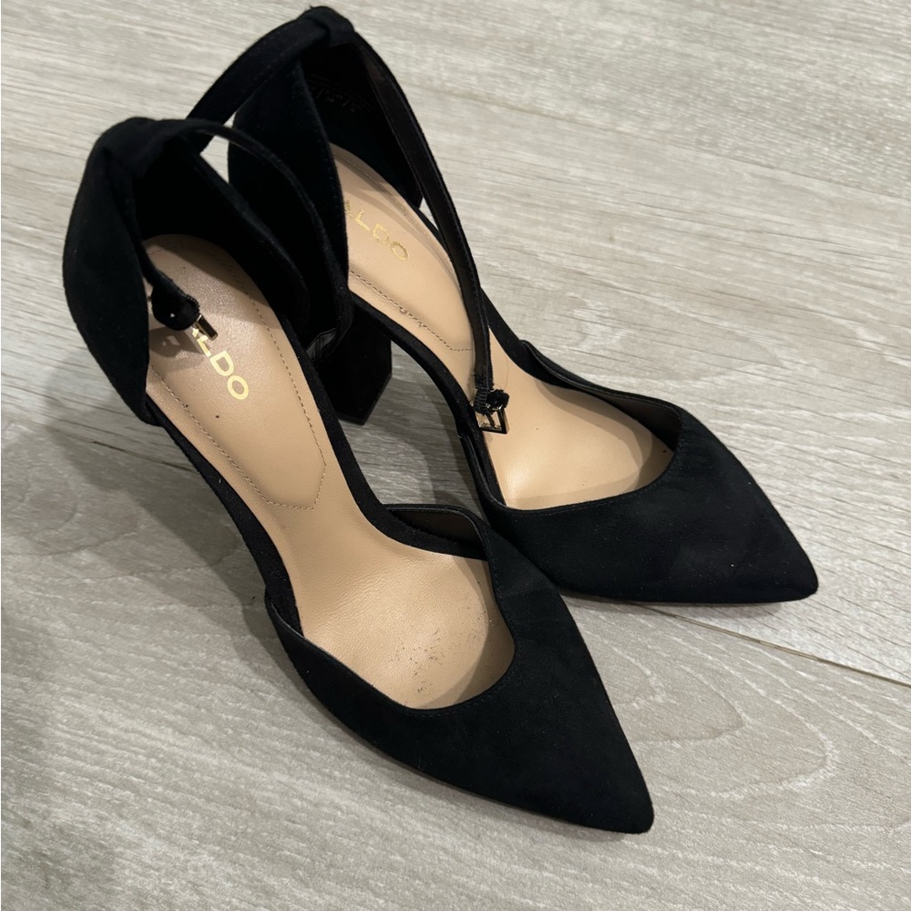 ALDO | Women's Nicholes Block Heel Pumps | Used